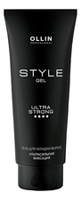 OLLIN Professional Гель для укладки волос ультрасильной фиксации Style Gel Ultra Strong 200мл