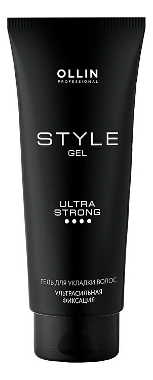 Гель для укладки волос ультрасильной фиксации Style Gel Ultra Strong 200мл гель для волос мокрый эффект style gel medium strong 200мл