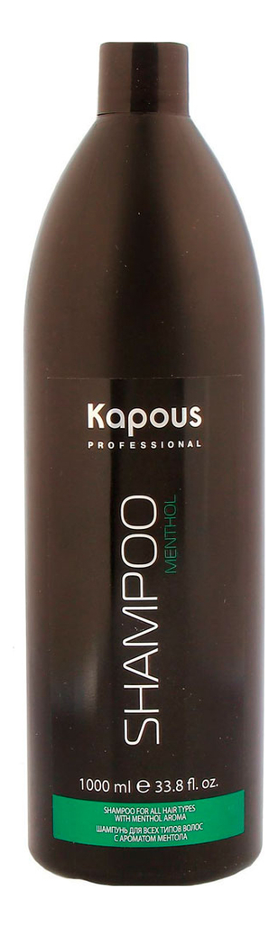 

Шампунь для волос с ароматом ментола Shampoo Menthol 1000мл