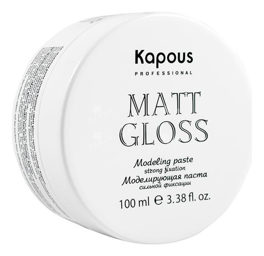 

Моделирующая паста для волос Styling Matt Gloss 100мл