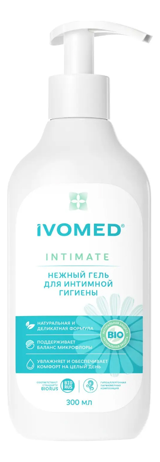 Нежный гель для интимной гигиены с экстрактом ромашки Intimate Family Care 250мл