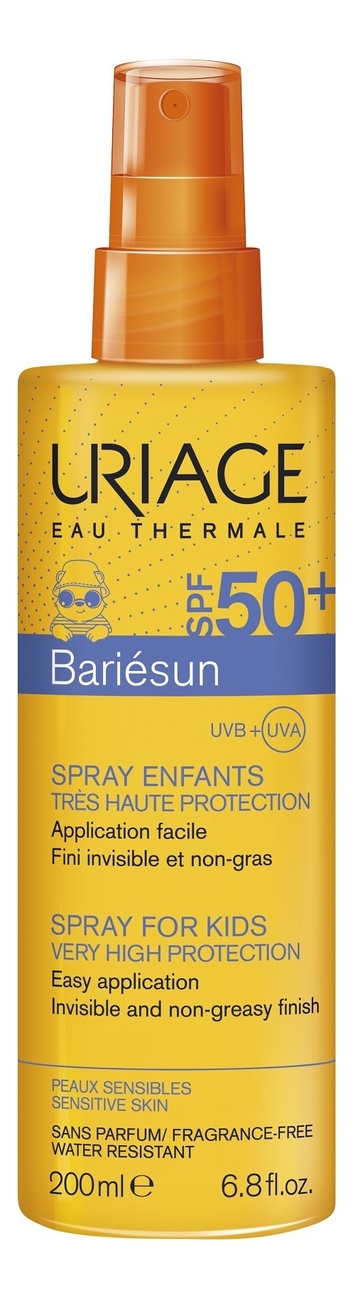 

Солнцезащитный спрей для детей Bariesun Spray SPF50+ 200мл