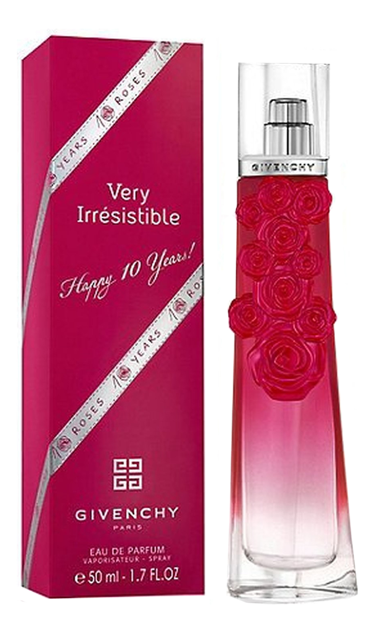 

Very Irresistible Happy 10 Years: парфюмерная вода 50мл, Very Irresistible Happy 10 Years