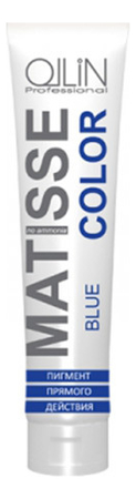 Пигмент прямого действия для волос Matisse Color 100мл: Blue пигмент прямого действия для волос matisse color 100мл yellow