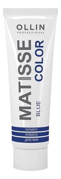 Пигмент прямого действия для волос Matisse Color 100мл: Blue