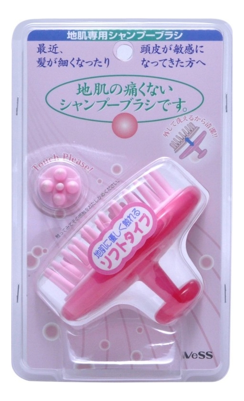 

Массажер для кожи головы Scalpy Shampoo Brush (розовый)
