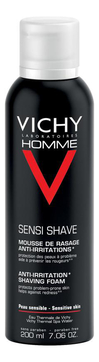 Пена для бритья Homme Sensi Shave Anti-Irritation Shaving Foam 200мл