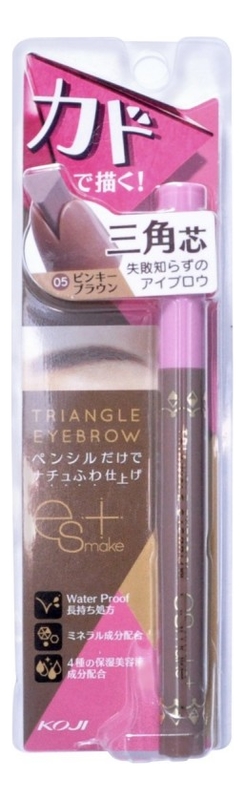 

Карандаш для бровей водостойкий Triangle Eyebrow ESmake+: 05 Мокко, Карандаш для бровей водостойкий Triangle Eyebrow ESmake+