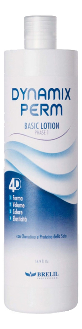 Лосьон для химической завивки волос Dynamix Perm 4D Basic Lotion 500мл