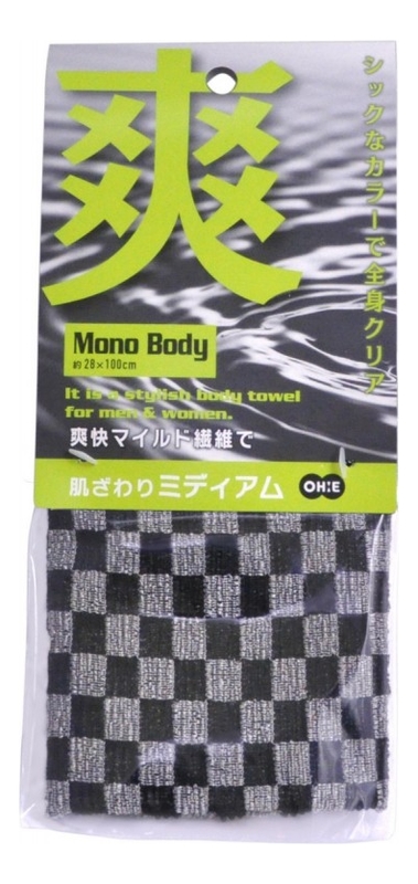

Мочалка для тела средней жесткости Nylon Towel Medium Mono Body