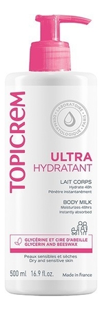TOPICREM Ультра-увлажняющее молочко для тела Les Essentiels Ultra-Hydratant Lait Corps