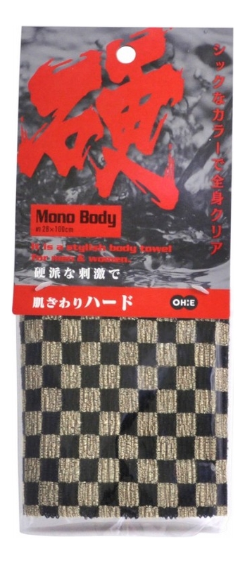 

Мочалка для тела жесткая Nylon Towel Hard Mono Body