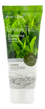 Пенка для умывания с экстрактом зеленого чая Green Tea Cleansing Foam 100мл (натуральная)