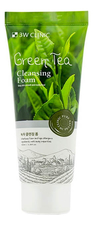 3W CLINIC Пенка для умывания с экстрактом зеленого чая Green Tea Cleansing Foam 100мл (натуральная)