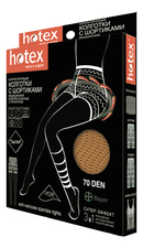 Hotex Корректирующие колготки с шортиками 70Den