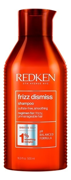 

Шампунь для гладкости волос Frizz Dismiss Shampoo: Шампунь 500мл, Шампунь для гладкости волос Frizz Dismiss Shampoo