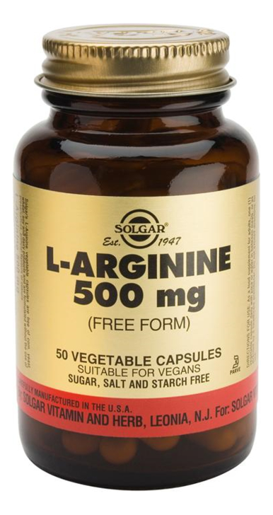 

Биодобавка L-Arginine 500мг (50 капсул)