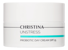 CHRISTINA Дневной крем для лица с пробиотическим действием Unstress Pro-Biotic Day Cream SPF15 50мл