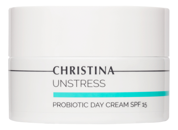 Купить Дневной крем для лица с пробиотическим действием Unstress Pro-Biotic Day Cream SPF15 50мл, CHRISTINA