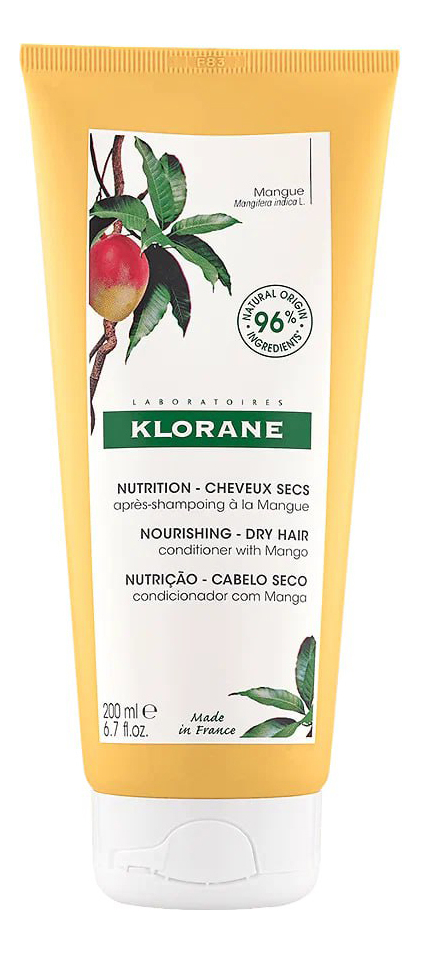

Бальзам-кондиционер для волос с маслом манго Beurre De Mangue Nutrition 200мл