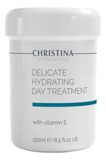 CHRISTINA Увлажняющий дневной крем для лица с витамином Е Delicate Hydrating Day Treatment 250мл