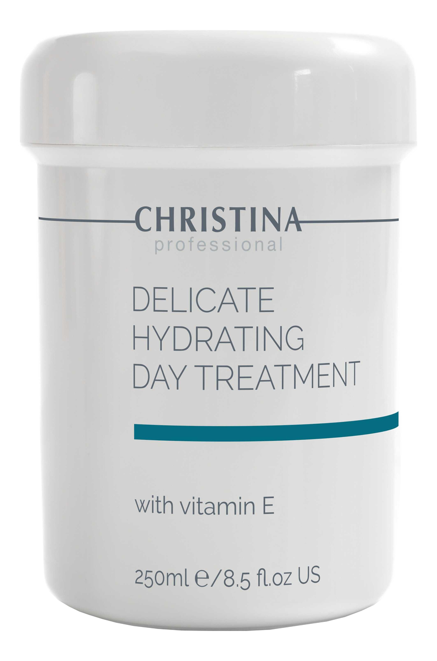 Увлажняющий дневной крем для лица с витамином Е Delicate Hydrating Day Treatment 250мл 