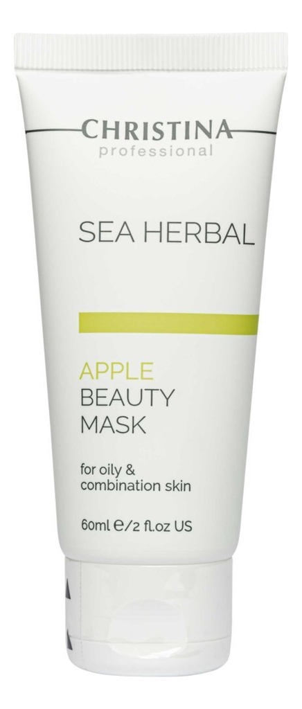 Маска для лица на основе морских трав Sea Herbal Apple Beauty Mask: Маска 60мл от Randewoo
