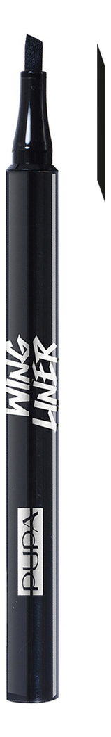 

Подводка-фломастер со скошенным наконечником Wing Liner 1мл: 001 Black, Подводка-фломастер со скошенным наконечником Wing Liner 1мл