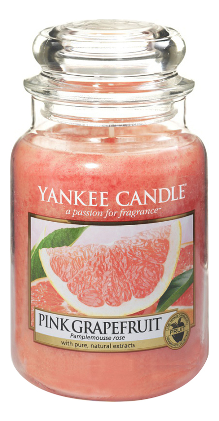 

Ароматическая свеча Pink Grapefruit: Свеча 623г, Ароматическая свеча Pink Grapefruit