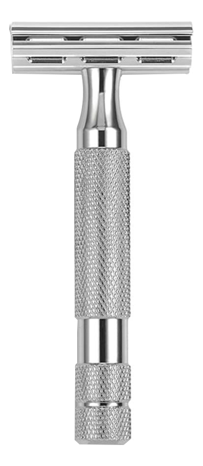 Станок Т-образный для бритья Safety Razor 2C White Chrome