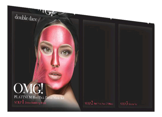 

Маска для лица трехкомпонентная Platinum Facial Mask 5шт: Hot Pink, Маска для лица трехкомпонентная Platinum Facial Mask 5шт