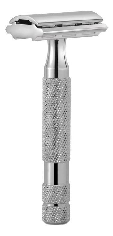 Станок Т-образный для бритья Safety Razor 6C White Chrome от Randewoo