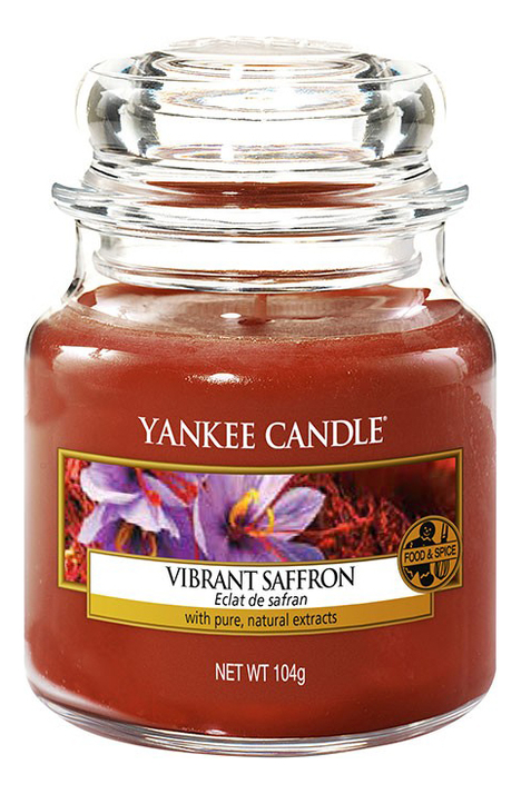 Ароматическая свеча Vibrant Saffron: Свеча 104г