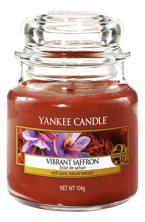 

Ароматическая свеча Vibrant Saffron: Свеча 104г, Ароматическая свеча Vibrant Saffron