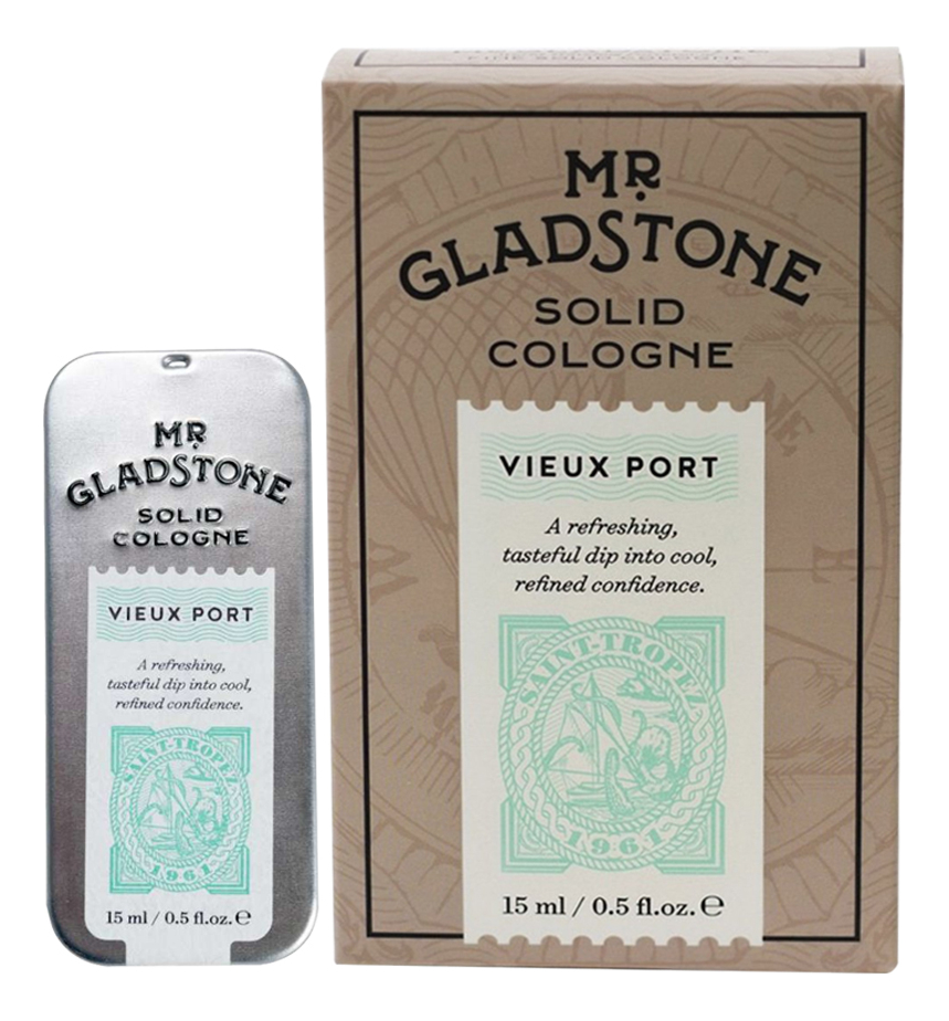 Mr. Gladstone Vieux Port: твердый одеколон 15мл