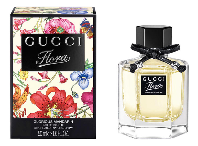 

Flora by Gucci Glorious Mandarin: туалетная вода 50мл, Flora By Gucci Glorious Mandarin