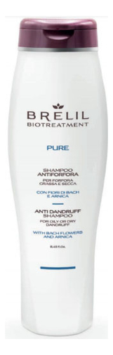 Шампунь для волос против перхоти Bio Treatment Pure Antidandruff Shampoo: Шампунь 250мл
