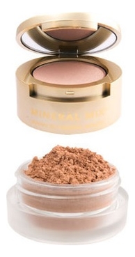 

Минеральный бронзатор для лица Mineral Mix Bronze & Glow 9г: Fair, Минеральный бронзатор для лица Mineral Mix Bronze & Glow 9г