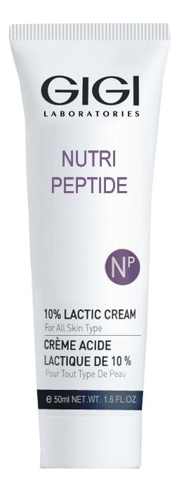 ночной крем для лица gigi nutri peptide 10% lactic cream 50 мл Крем для лица Nutri-Peptide 10% Lactic Cream 50мл