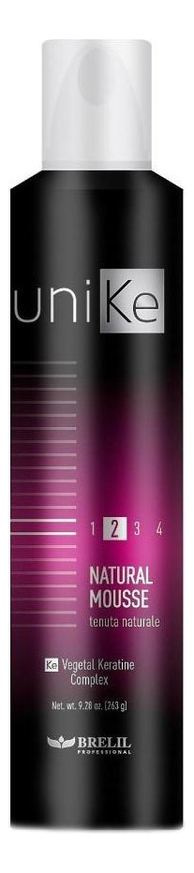 

Пена для волос легкой фиксации Unike Natural Mousse 300мл