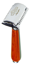 METZGER Станок Т-образный DB-14531 Mizoku Orange/Green Wood (безопасная бритва с деревянной ручкой + двойное лезвие)