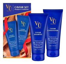 Von-U Набор для ухода за волосами Caviar (шампунь 200мл + кондиционер 200мл)
