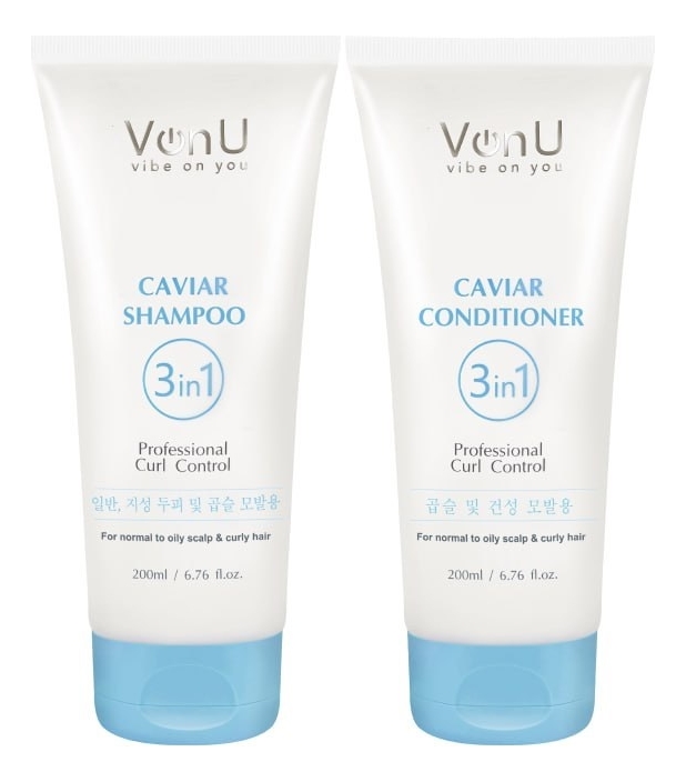 Von-u кондиционер для волос с икрой caviar conditioner 200 мл