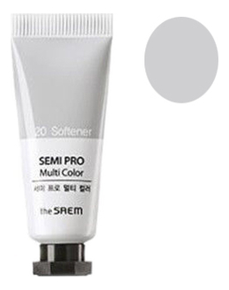 

Универсальный цветной пигмент Semi Pro Multi Color 5мл: 20 Softener, Универсальный цветной пигмент Semi Pro Multi Color 5мл