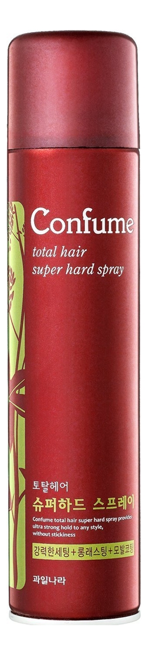 

Лак для волос сильной фиксации Confume Total Hair Superhard Spray 300мл