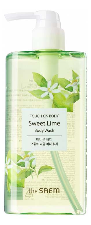

Гель для душа Touch On Body Sweet Lime Body Wash 300мл