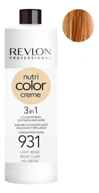 

Краска для волос Nutri Color Creme 931 Light Beige: Краска 750мл, Краска для волос Nutri Color Creme 931 Light Beige