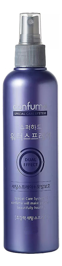 

Спрей для волос фиксирующий Confume Super Hard Water Spray 252мл