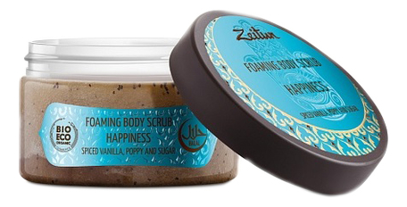 

Пенящийся скраб для тела Счастьe Foaming Body Scrub Happines 250мл (пряная ваниль и мак)