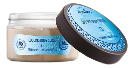 Пенящийся крио-скраб для тела Лед Cooling Body Scrub Ice 250мл (мята и лайм)